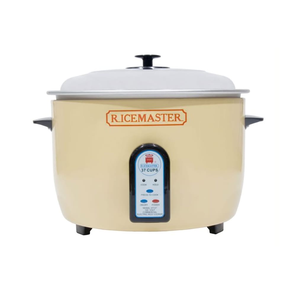 Town 37 Cup Electric Rice Cooker, One Touch, Auto Cook/Hold, 230v/1ph (57138)