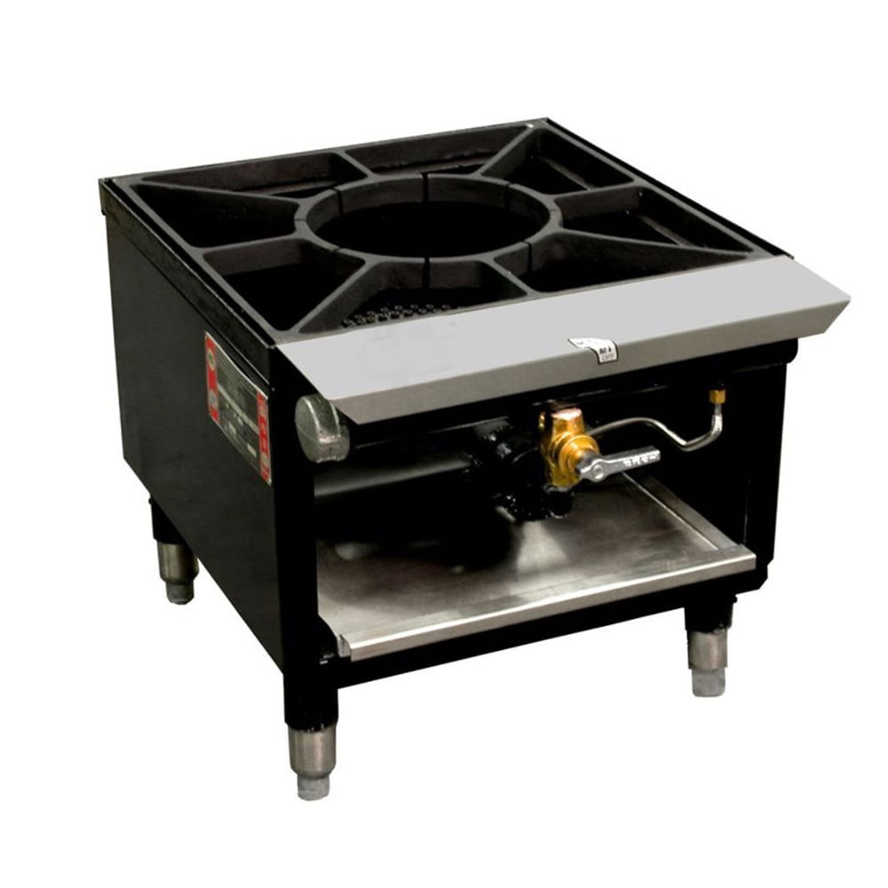 Town 1 Burner Stock Pot Range, Liquid Propane (SR-18-R-SS-P)