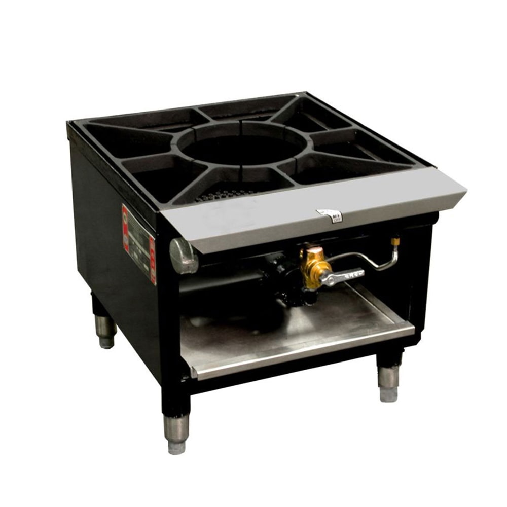 Town 1 Burner Stock Pot Range, Liquid Propane (SR-18-SS-P)