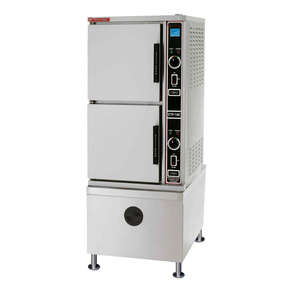 Market Forge ETP-10E (10) Pan Convection Steamer - Cabinet, 208v/3ph