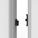 Luxor 40 2/5" x 48 3/5" Double Sided Mobile Whiteboard w/ (4) Small Attachable Whiteboards (COLLAB-STATION) thumbnail 5