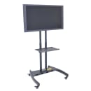 Luxor Adjustable Rotating TV Stand w/ 100 lb Capacity & Locking Casters (FP3500) thumbnail 5