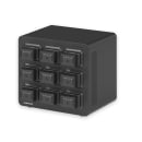 Luxor KwikBoost EdgePower® 9-Bay Desktop Charging Station System w/ (12) Batteries (KBEP-12B6C9) thumbnail 8