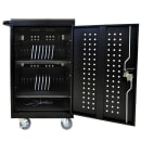 Luxor 3 Level Computer Cart w/ 10 ft Cord (LLTM30-B) thumbnail 3