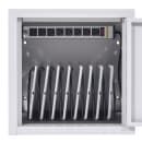 Luxor 8 Tablet Charging Station w/ 10 ft Cord - Steel, Light Gray (LLTMW8-G) thumbnail 2