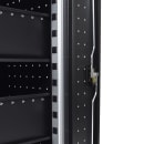 Luxor 18 Laptop Charging Cart w/ (2) Shelves - 10 ft Cord, Steel (LLTP18-B) thumbnail 5