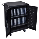 Luxor 3 Level Computer Cart w/ 10 ft Cord (LLTP24-B) thumbnail 3