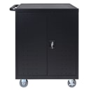 Luxor 32 Tablet Charging Cart w/ (2) Shelves - 10 ft Cord, Steel (LLTP32-B) thumbnail 2