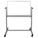 Luxor Reversible Magnetic Whiteboard w/ Aluminum Frame, 36 x 24" (MB3624WW) thumbnail 2