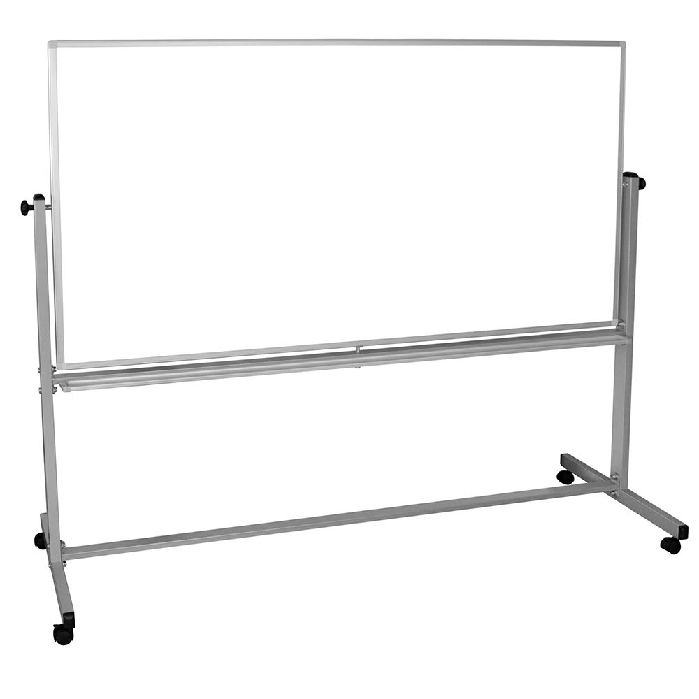 Luxor Reversible Whiteboard w/ 2 Magnetic Sides, 72 x 40" (MB7240WW)