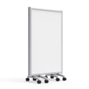 Luxor 3 Panel Magnetic Whiteboard w/ Aluminum Frame, 27 3/4" x 45 1/2" (MB9152WW) thumbnail 5