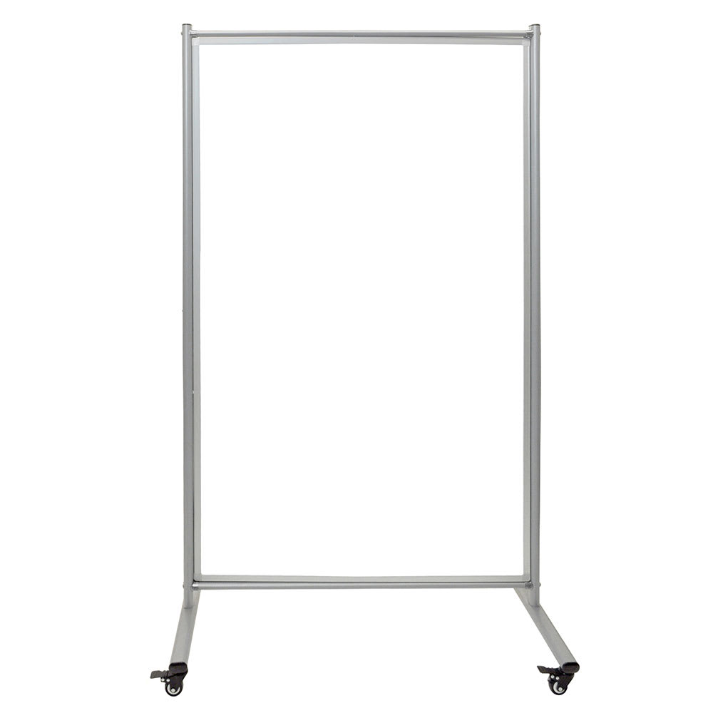 Luxor Reversible Whiteboard Room Divider w/ 2 Magnetic Sides, 39" x 64" (MD4072W)