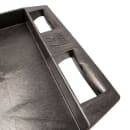 Luxor 2 Level Plastic Utility Tub Cart w/ 500 lb Capacity, Raised Ledges (SEC11HD-B) thumbnail 4