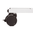 Luxor 29 1/2" Adjustable Standing Workstation w/ (3) Shelves - Steel Frame, Black (STAND-WS30) thumbnail 6