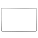 Luxor 36x24" Painted Steel Magnetic White Board w/ Aluminum Frame & Tray (WB3624W) thumbnail 2