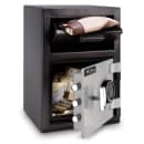 Mesa MFL2014E BLKGR .8 cu ft 1 Compartment Drop Safe w/ Electronic Lock thumbnail 5