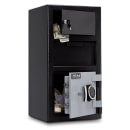 Mesa MFL2014E-OLK BLKGR 1 1/2 cu ft 2 Compartment Drop Safe w/ Electronic Lock thumbnail 3