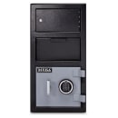 Mesa MFL2014E-OLK BLKGR 1 1/2 cu ft 2 Compartment Drop Safe w/ Electronic Lock thumbnail 4