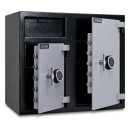 Mesa MFL2731EE BLKGR 6.7 cu ft 2 Compartment Drop Safe w/ Electronic Lock thumbnail 2