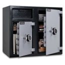 Mesa MFL2731EE BLKGR 6.7 cu ft 2 Compartment Drop Safe w/ Electronic Lock thumbnail 3