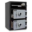Mesa MFL3020CC BLKGR 3.6 cu ft 2 Compartment Drop Safe w/ Combination Lock thumbnail 4