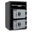 Mesa MFL3020EE BLKGR 3.6 cu ft 2 Compartment Drop Safe w/ Electronic Lock thumbnail 3
