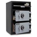 Mesa MFL3020EE BLKGR 3.6 cu ft 2 Compartment Drop Safe w/ Electronic Lock thumbnail 4