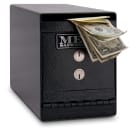 Mesa MUC2K .2 cu ft Under Desk Safe w/ Deposit Slot & Key Lock thumbnail 2