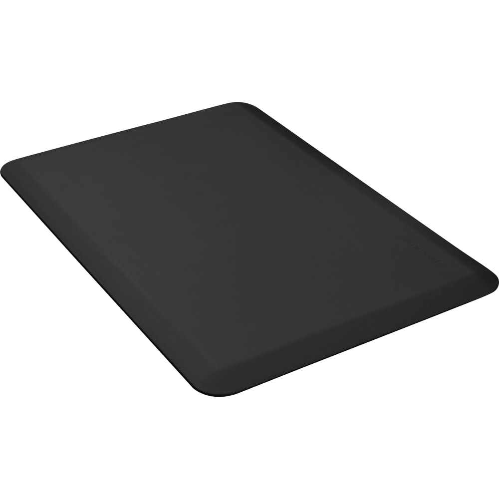 Wellness Mats 3' x 2' Mat, (APT) Poly, High Comfort, No-Slip, Black (32WMRBLK)