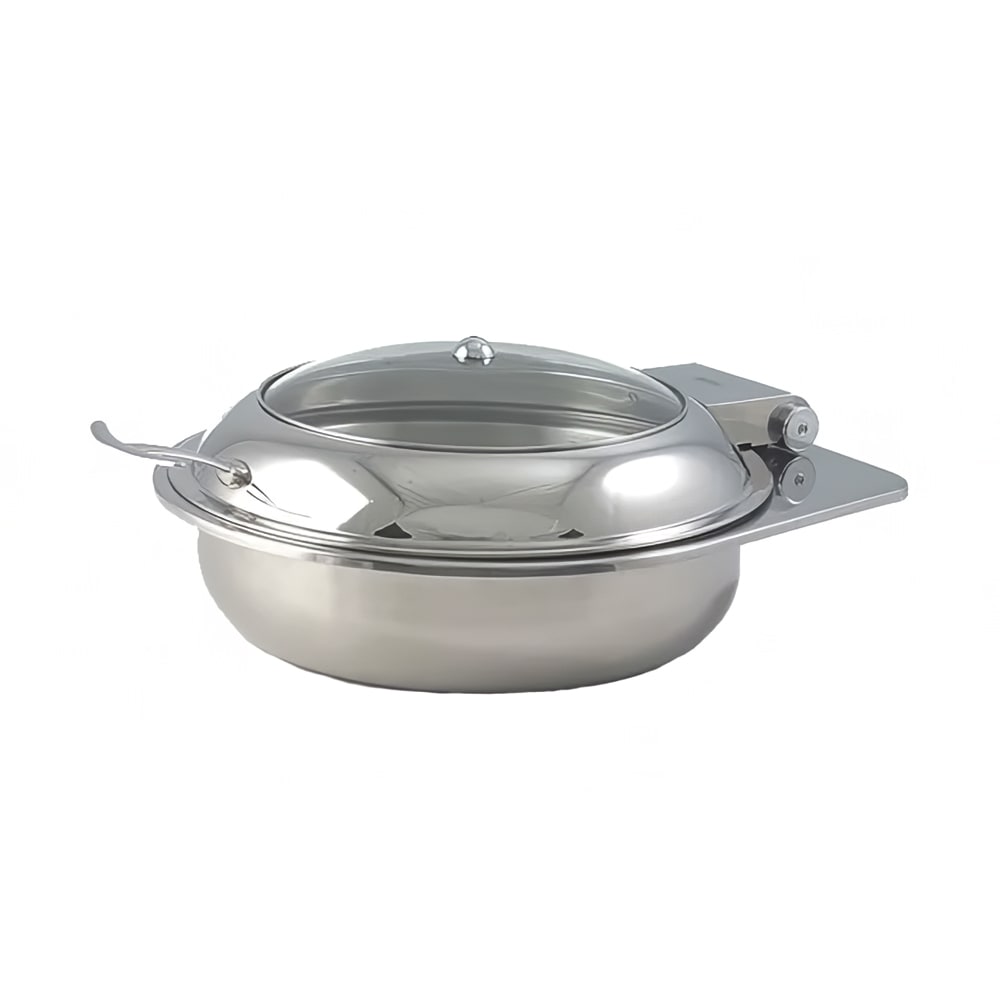 Spring USA 2172-6/37 6 qt Induction Chafer - Clear View Top, Stainless