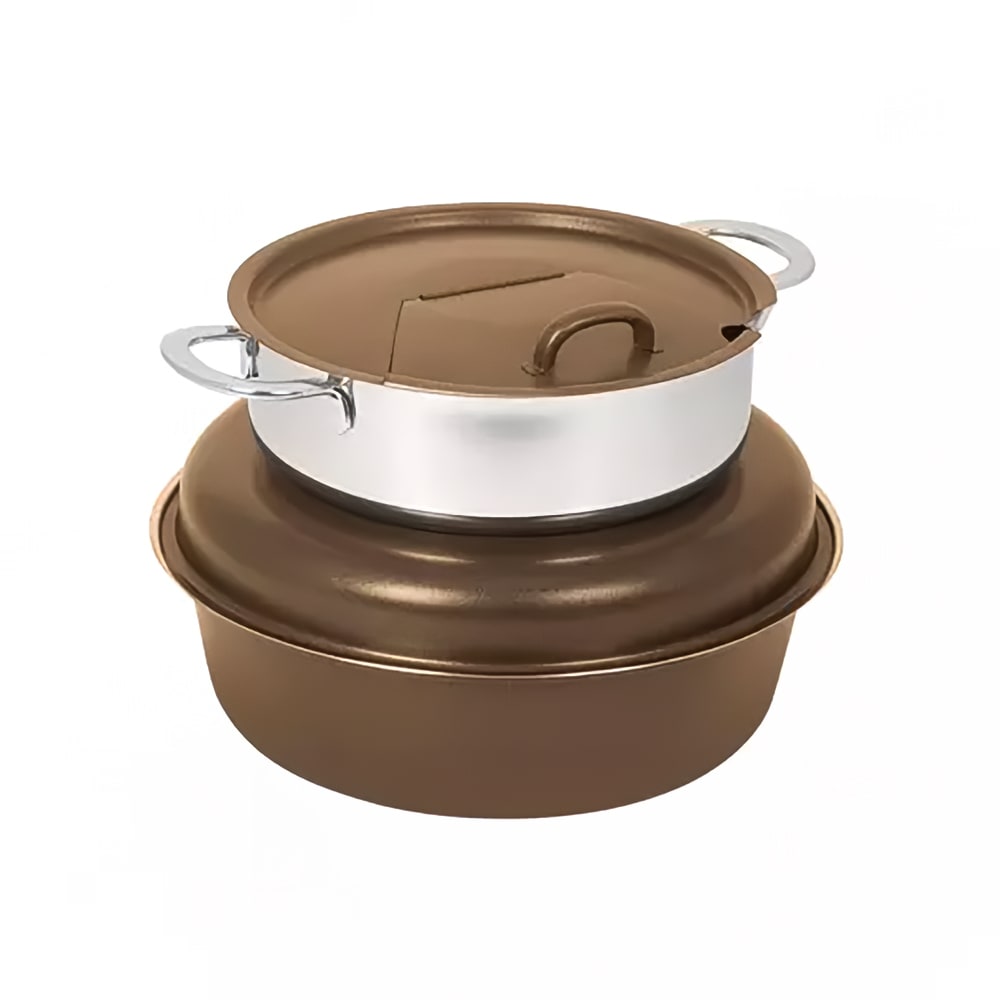 Spring USA 2385-597/6 6 qt Soup Tureen - Induction Ready, Bronze w/ Gold Accents