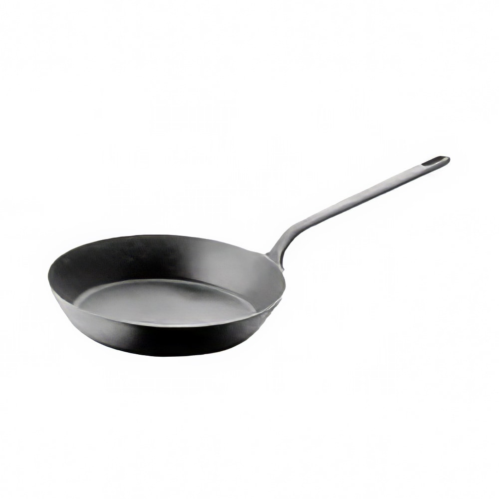 Spring USA 8481-40/20 8" Carbon Steel Frying Pan w/ Solid Metal Handle