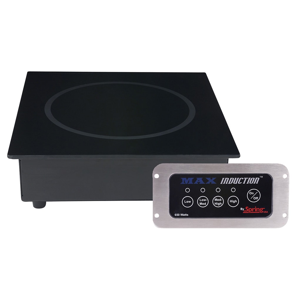 Spring USA SM-651SS MAX Induction® Countertop Induction Range w/ (1) Burner, 110 120v/1ph