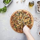 Epicurean 10" Round Pizza Board - Paper Composite, Natural (429-001001) thumbnail 2