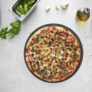 Epicurean 16" Round Pizza Board - Paper Composite, Slate (429-001602) thumbnail 2