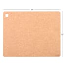 Epicurean Rectangular Cutting Board - 19" x 15", Composite Wood, Natural (629-191501) thumbnail 2