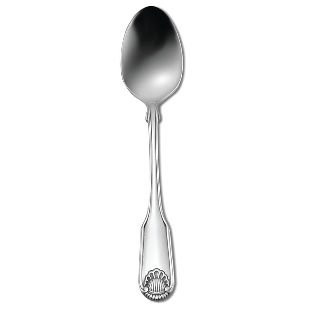Oneida 6" Teaspoon with 18/10 Stainless Grade, Classic Shell Pattern (2496STSF)