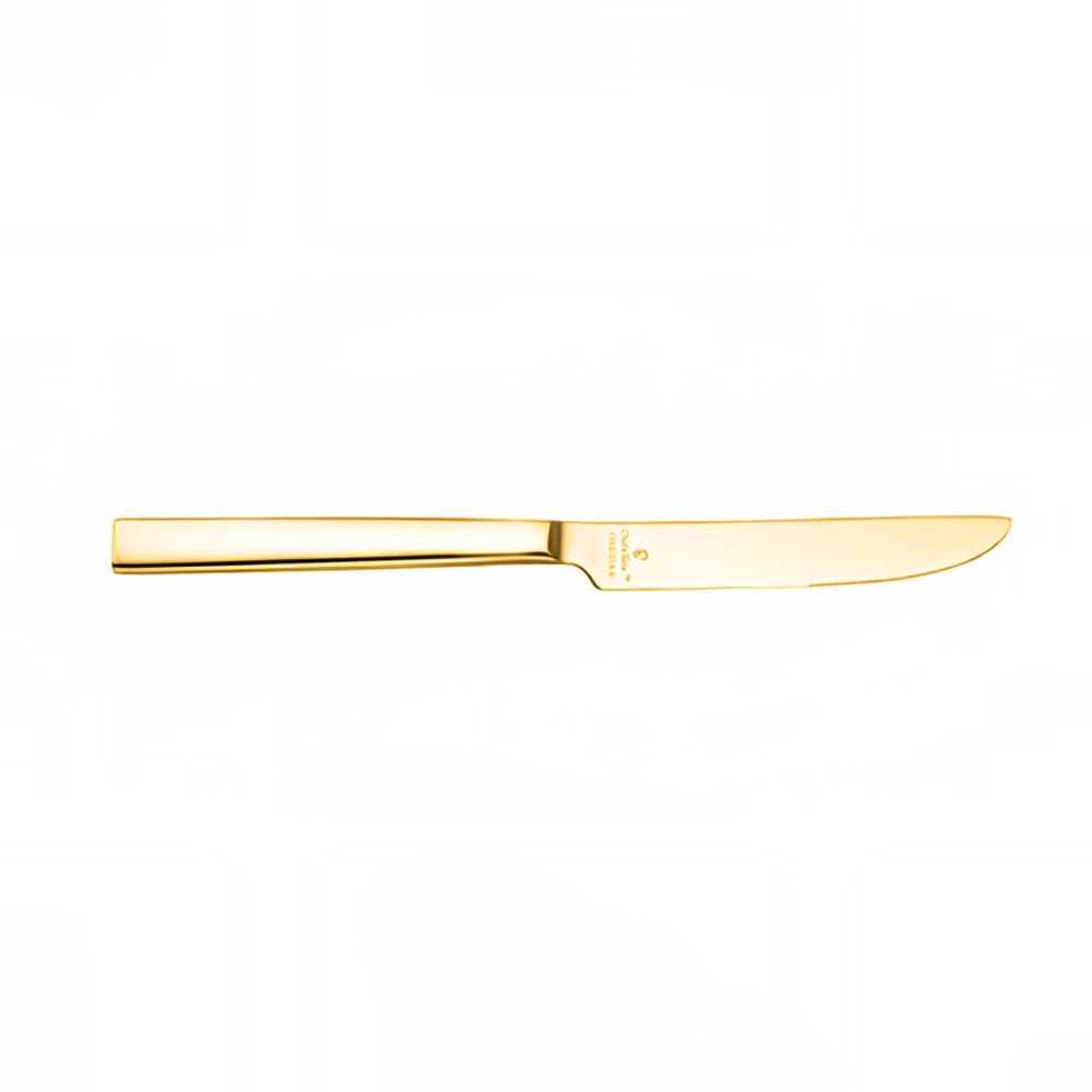 Oneida 9 1/2" Dinner Knife with 18/0 Stainless Grade, Chef's Table Gold™ Pattern (B408KDTF)