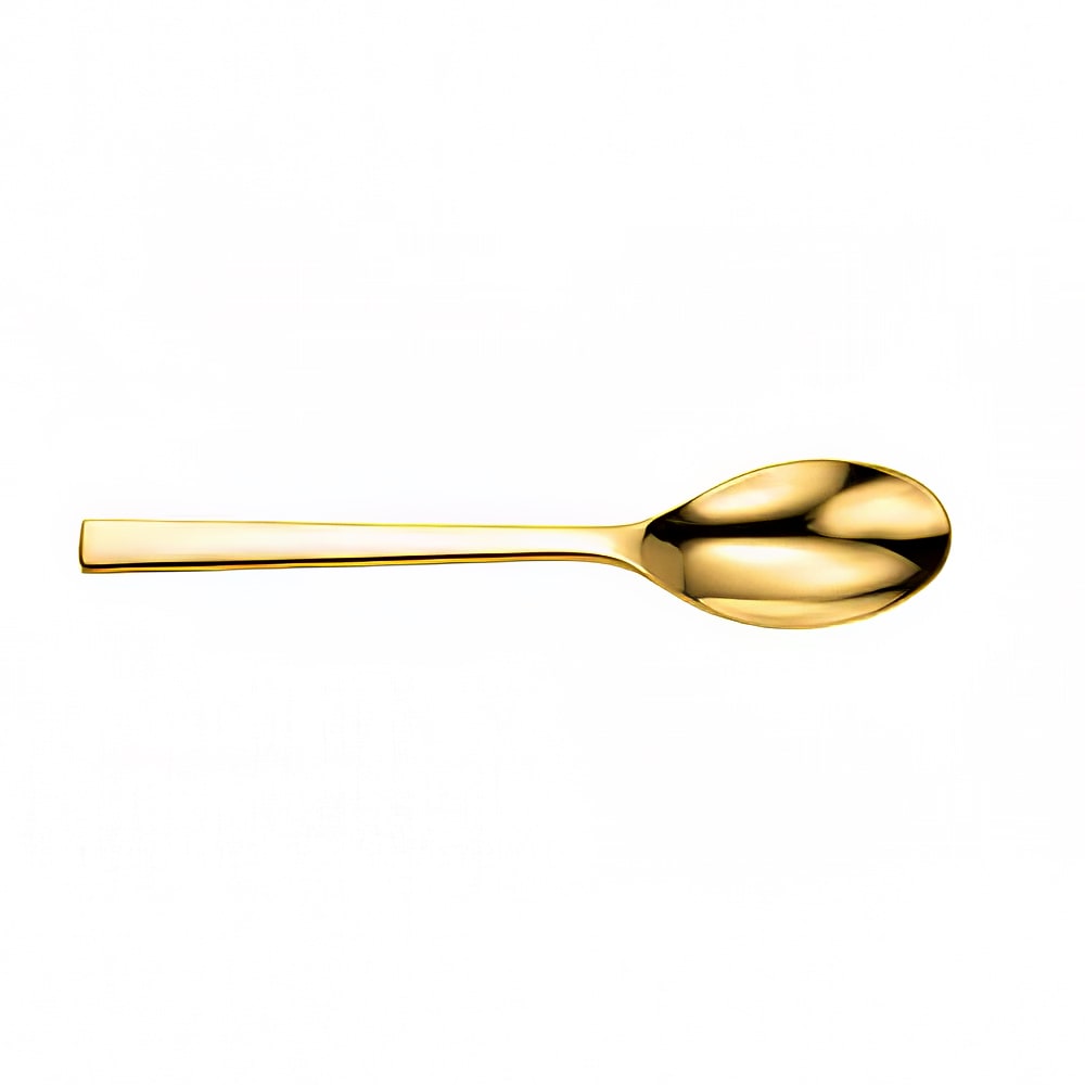 Oneida 7" Dessert Spoon with 18/0 Stainless Grade, Chef's Table Gold™ Pattern (B408SDEF)