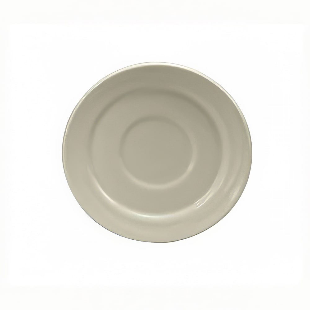 Oneida 5 1/2" Round Espree Saucer - China, Cream White (F1040000500)