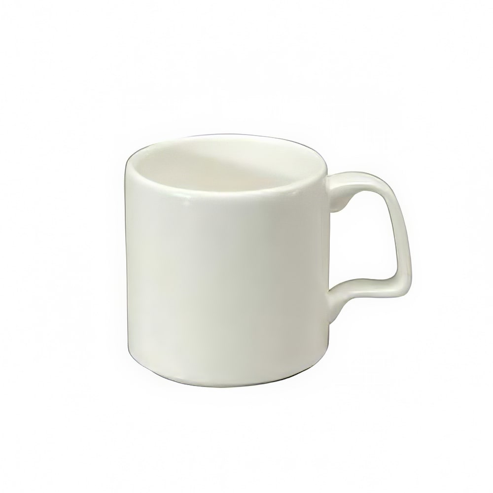 Oneida 11 1/2 oz Gemini Mug - Bone China, Warm White (F1130000563)