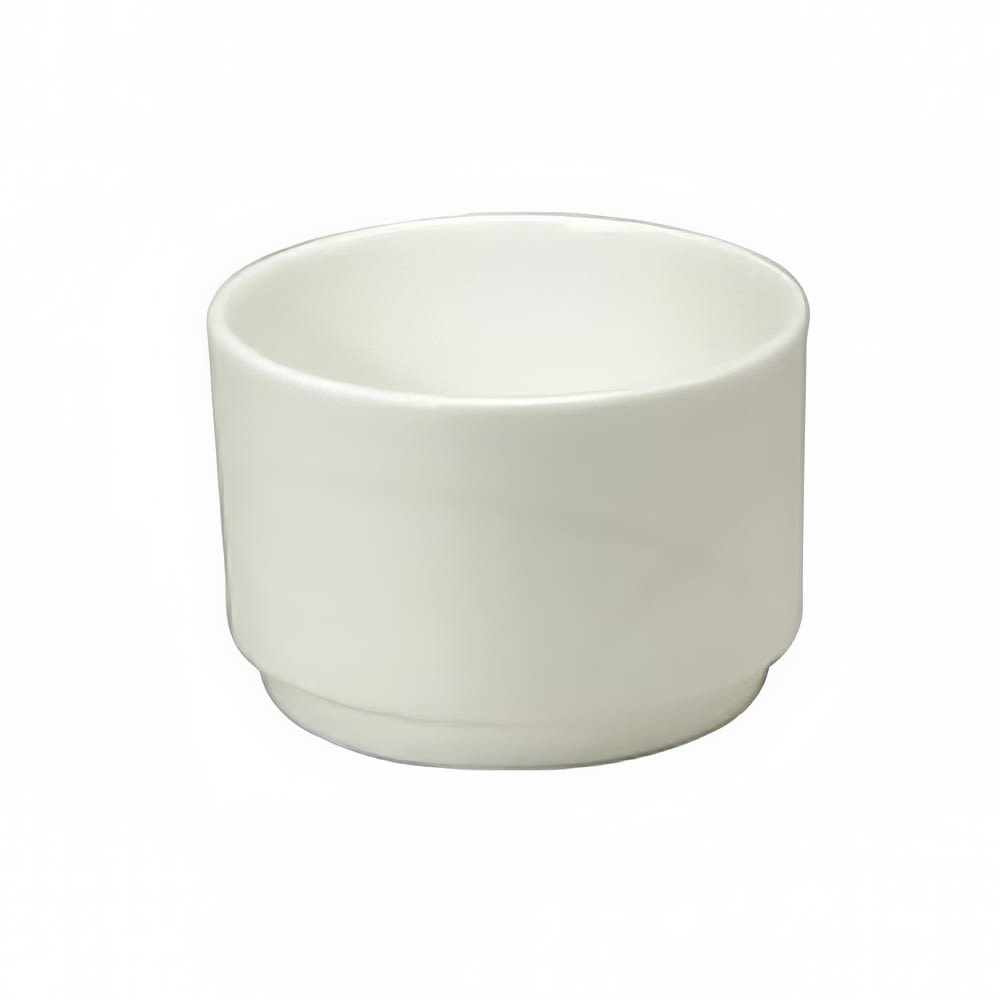 Oneida 9 oz Round Vision Bouillon - Bone China, Warm White (F1150000705)