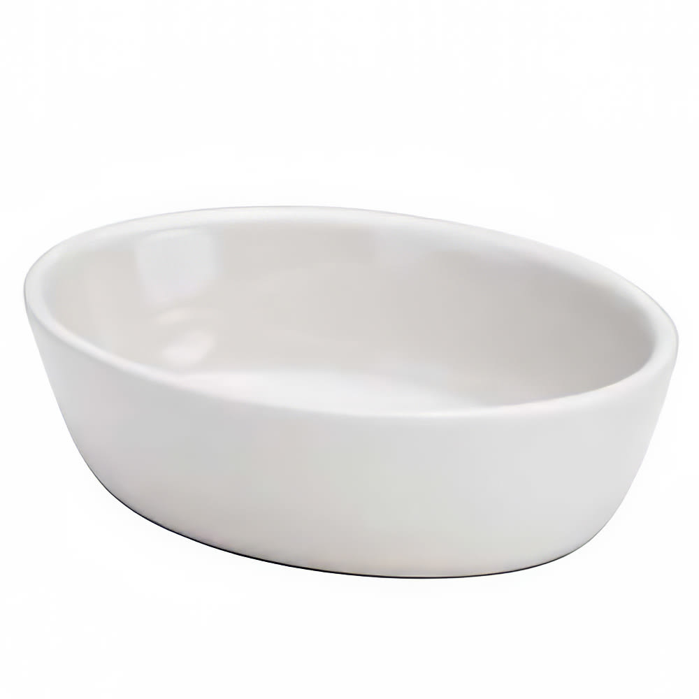 Oneida 20 oz. Tundra Bakers Dish - Porcelain, Bone White (F1400000634)