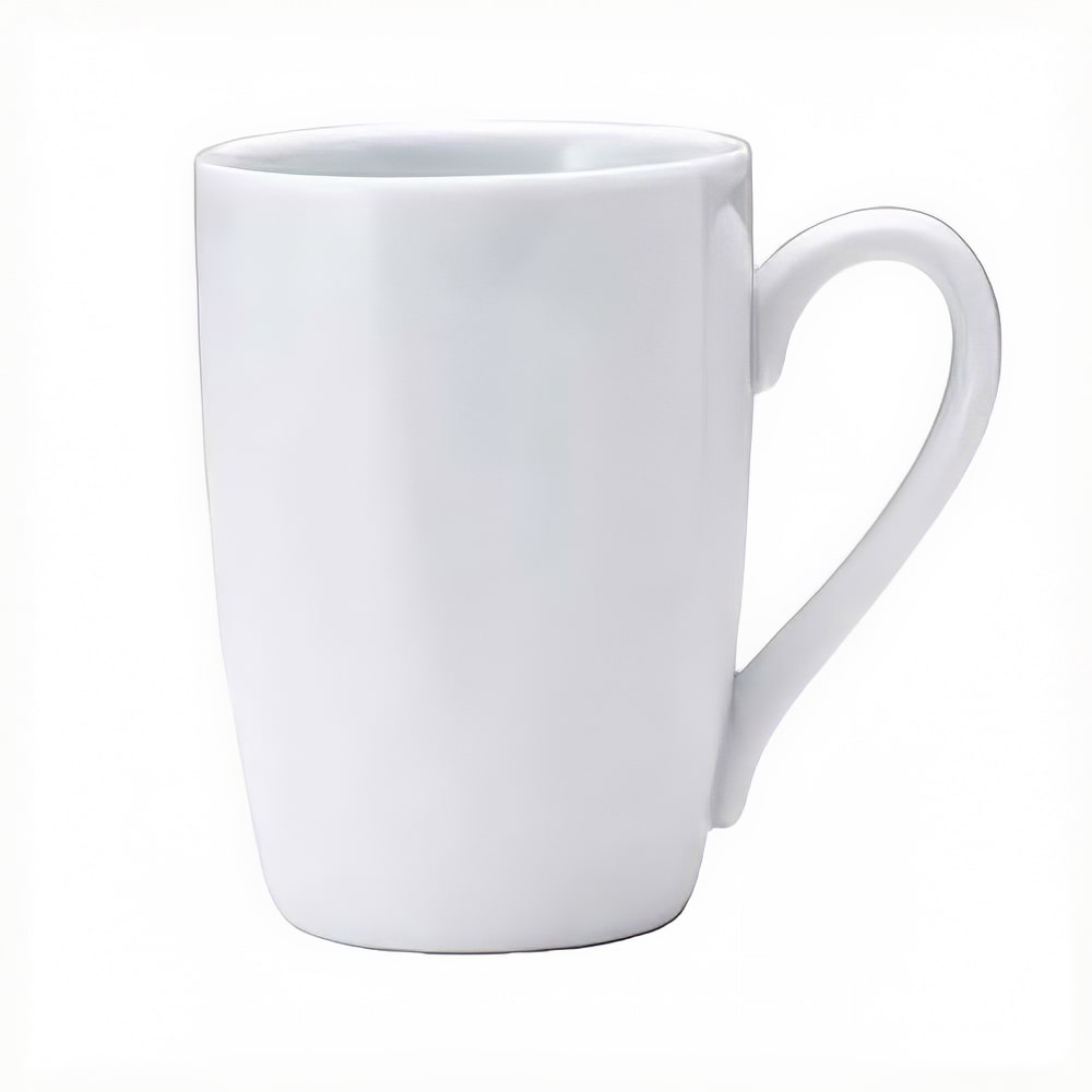 Oneida 12 oz Buffalo Euro Mug - Porcelain, Bright White (F8000000563)