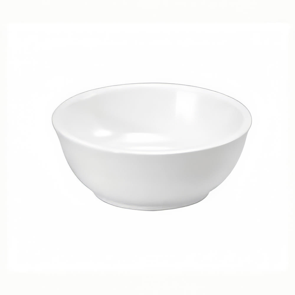 Oneida 13 1/2 oz Round Buffalo Nappie Bowl - Porcelain, Bright White (F8000000731)