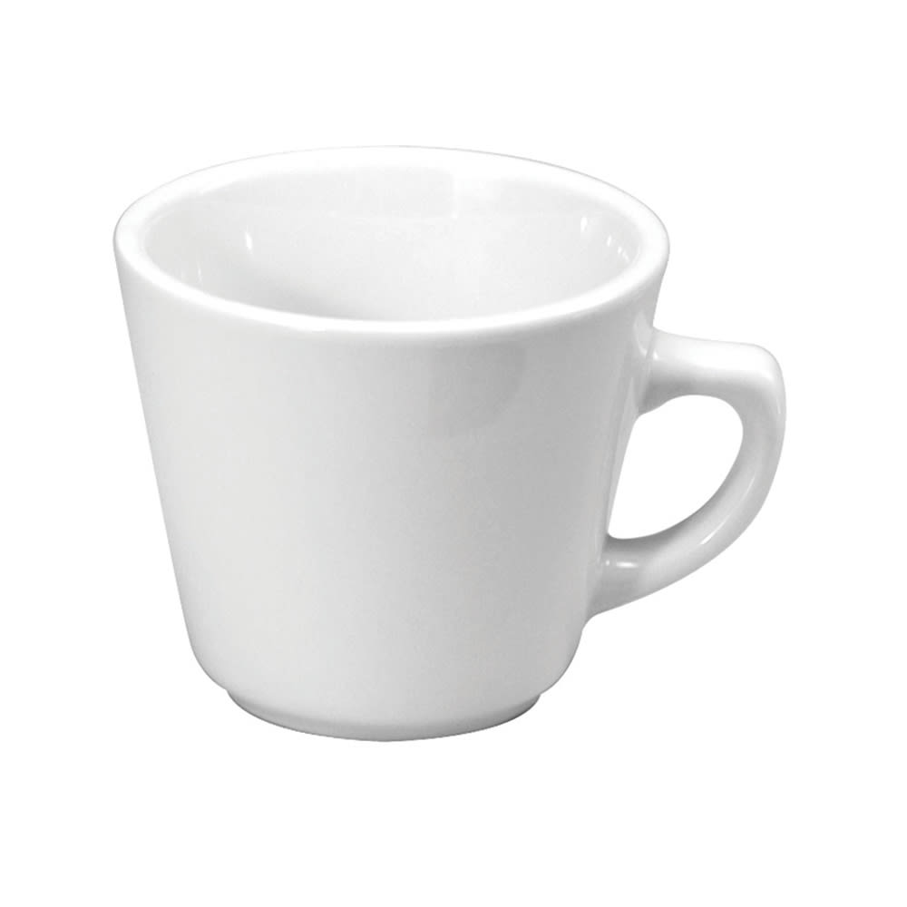 Oneida 7 oz Buffalo Vassar Cup - Porcelain, Bright White (F8010000511)