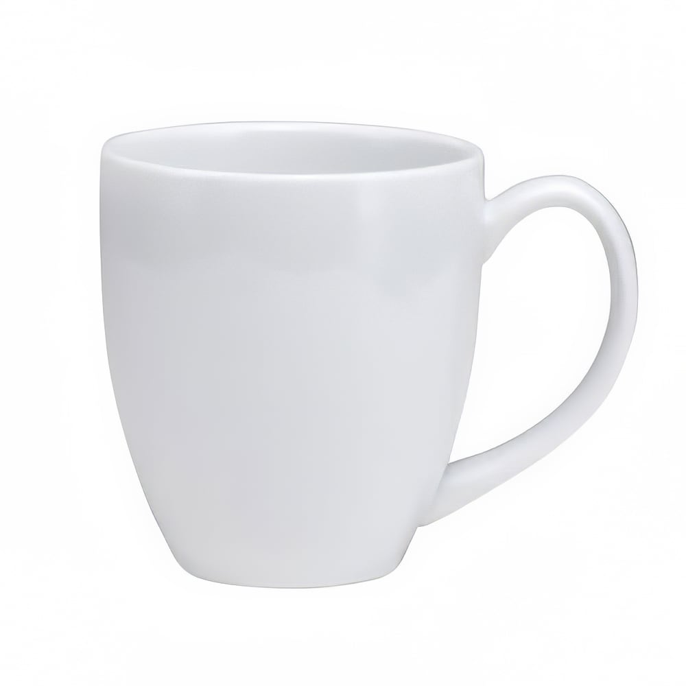 Oneida 14 oz Buffalo Euro Mug - Porcelain, Bright White (F8010000563)