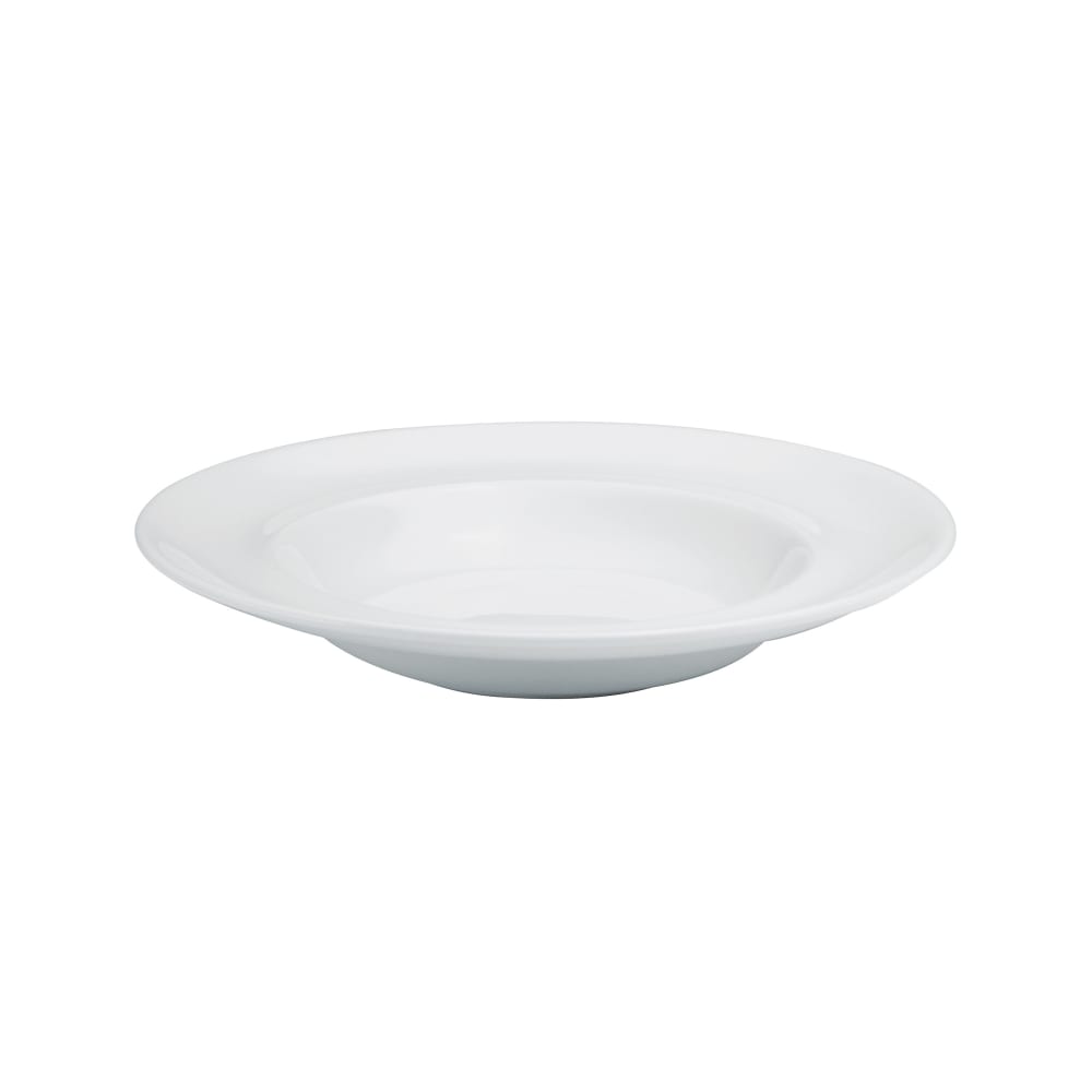 Oneida 50 1/2 oz Round Buffalo Pasta Bowl - Porcelain, Bright White (F8010000751)
