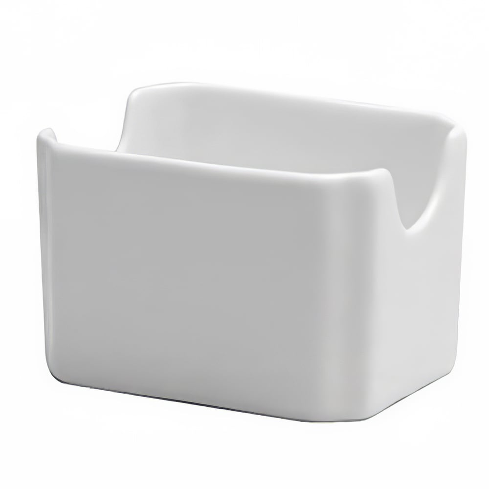 Oneida Rectangular Sugar Caddy - Porcelain, Bright White (F8010000906)