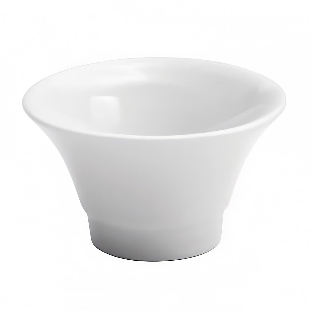 Oneida 2 oz Round Sauce Dish - Porcelain, Bright White (F8010000952)